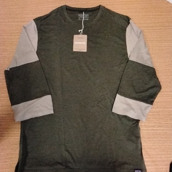 Patagonia Men's Merino 3/4 Sleeve Bike Jersey